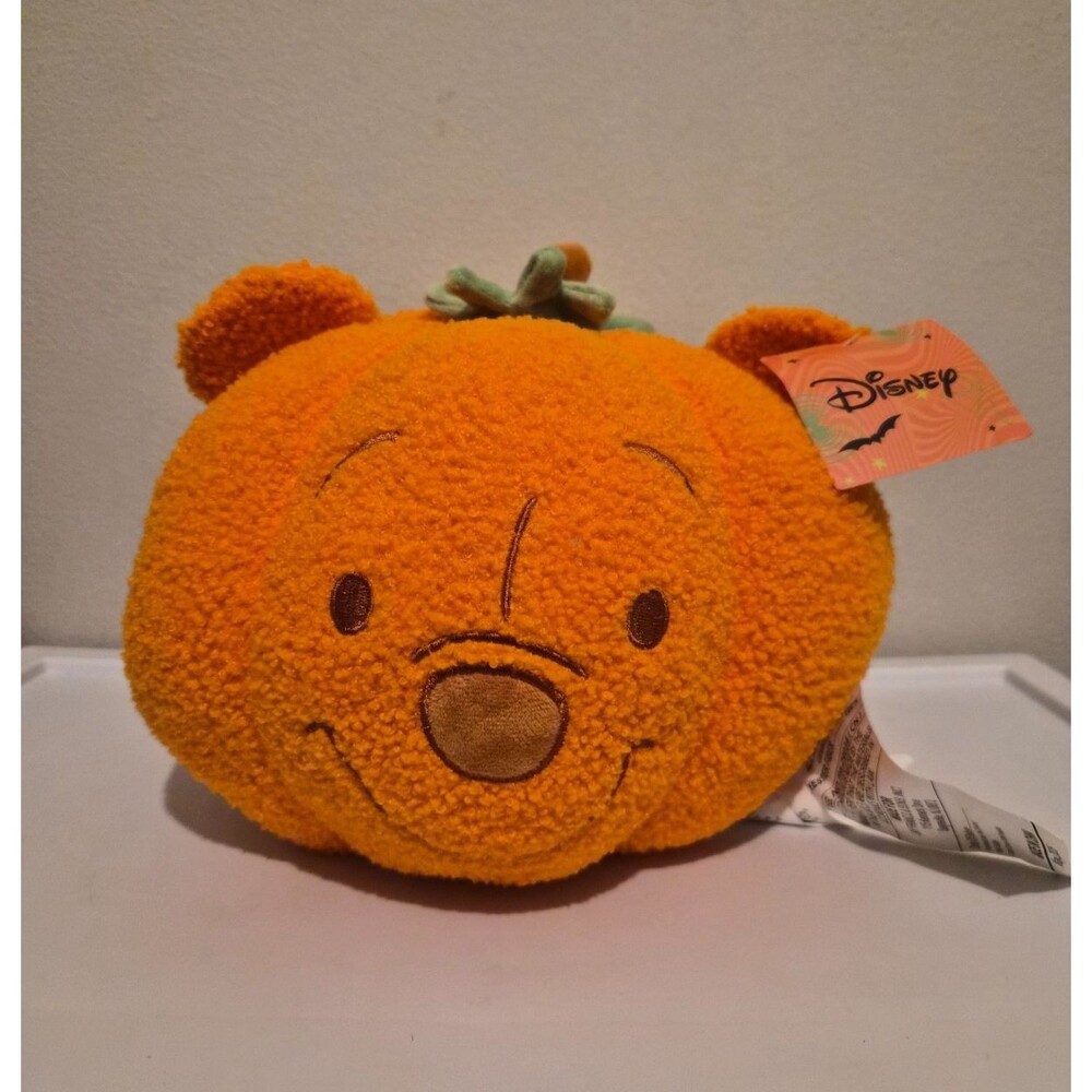 NEW VIRAL Aldi x Disney Fall Pumpkin Halloween Pillow Winnie the Pooh IN HAND